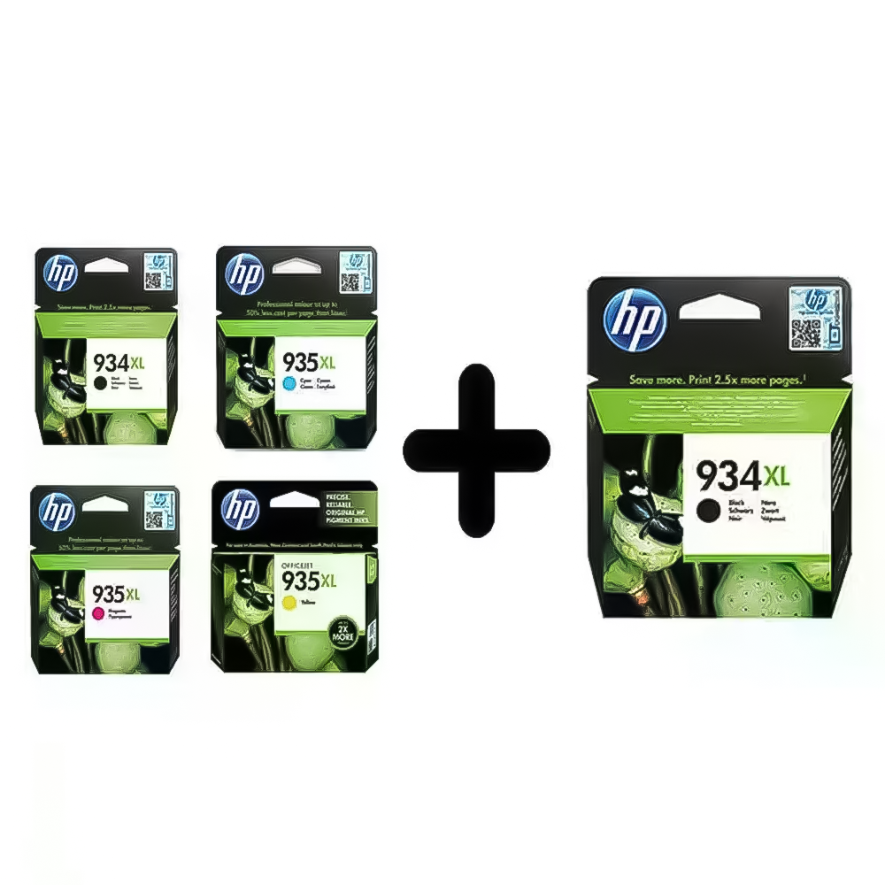 Hp 934XL/935XL + 934XL  Orjinal Kartuş Seti