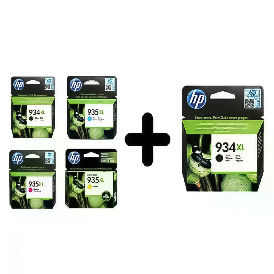 Hp 934XL/935XL + 934XL  Orjinal Kartuş Seti