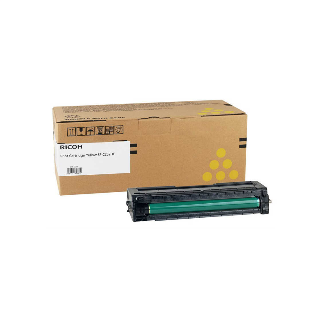 Ricoh SP-C252 Sarı Orjinal Toner Yüksek Kapasiteli