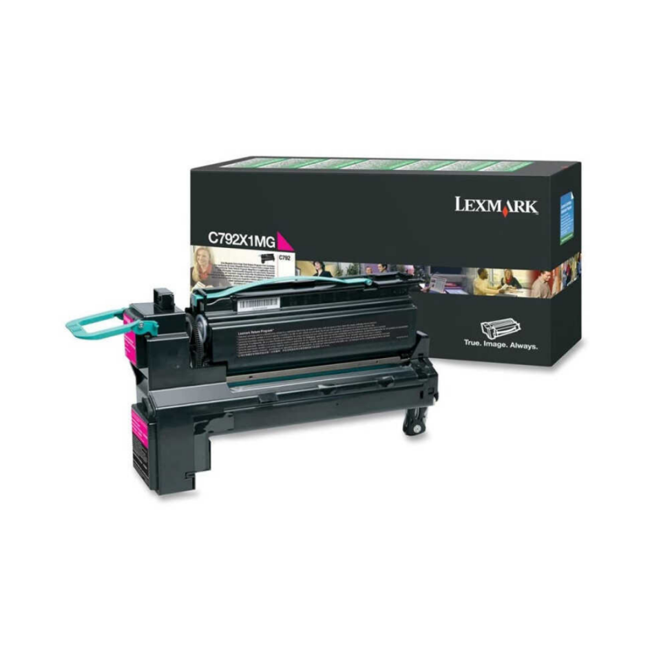 Lexmark C792-C792X1MG Kırmızı Orjinal Toner