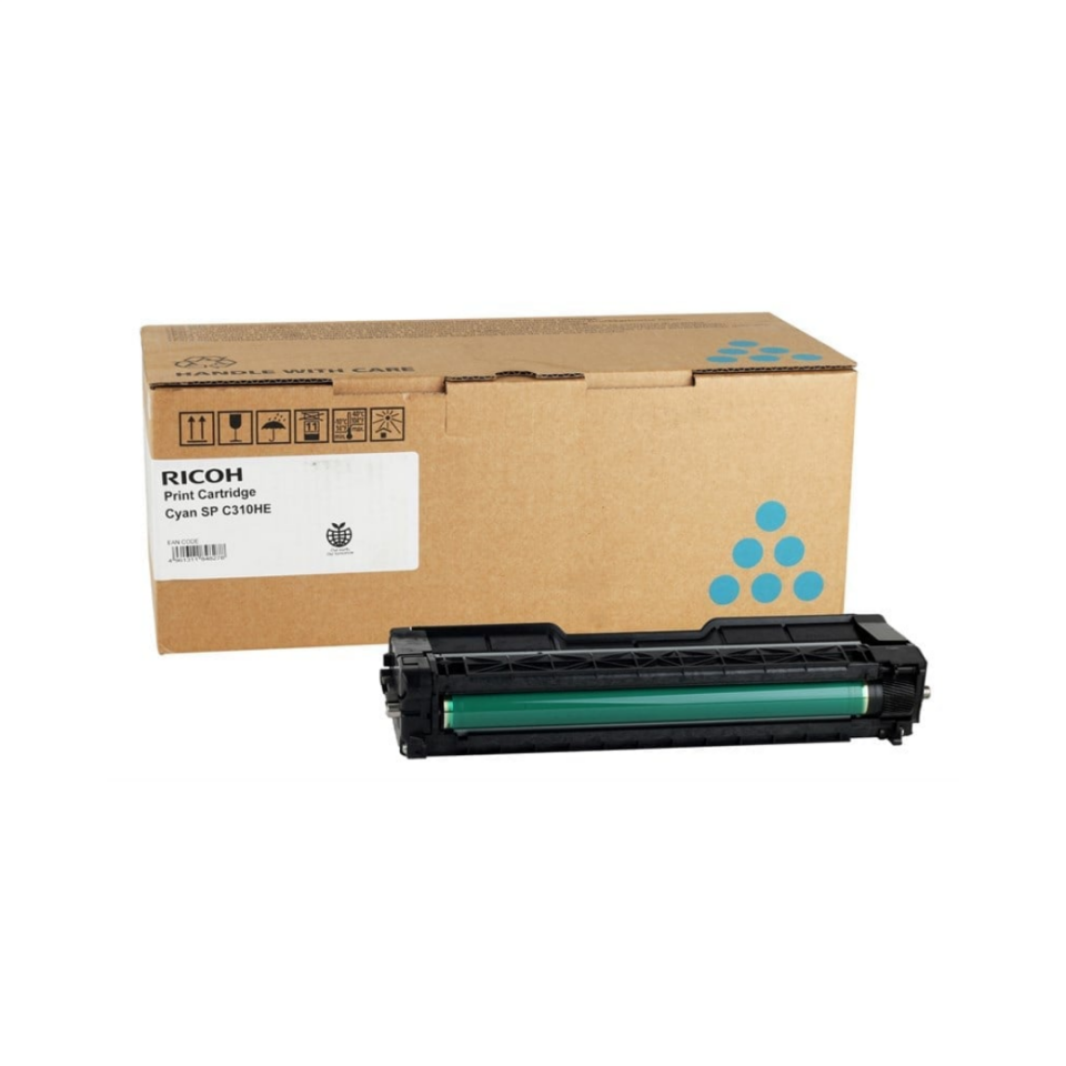 Ricoh SP-C310 Mavi Orjinal Toner Yüksek Kapasiteli