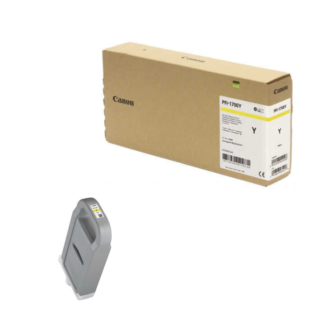Canon PFI-1700Y/0778C001 Sarı Orjinal Kartuş