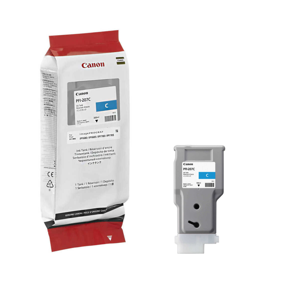 Canon PFI-207C Mavi Orjinal Kartuş