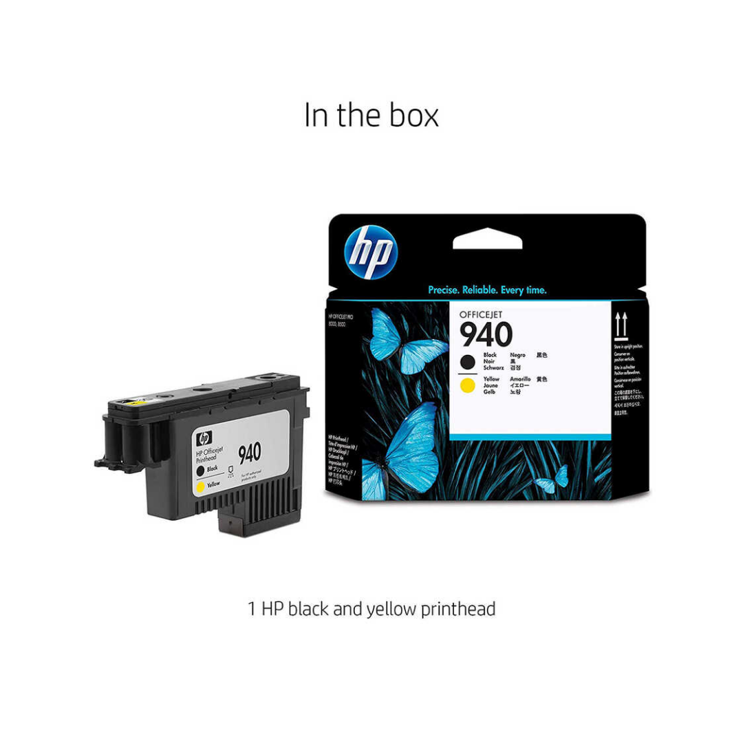 Hp 940-C4900A Orjinal Siyah Ve Sarı Baskı Kafası