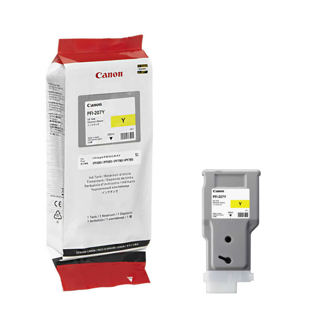 Canon PFI-207Y Sarı Orjinal Kartuş