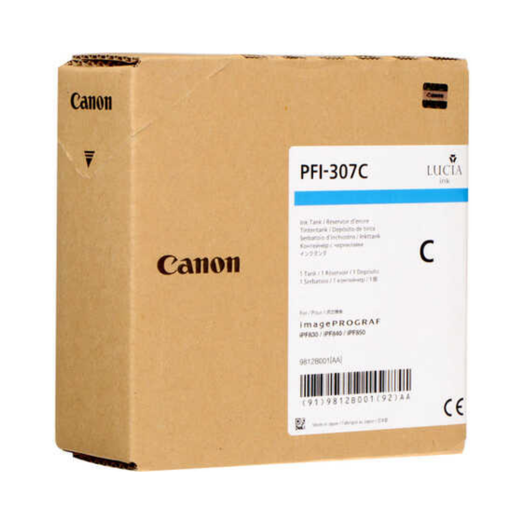 Canon PFI-307C Mavi Orjinal Kartuş