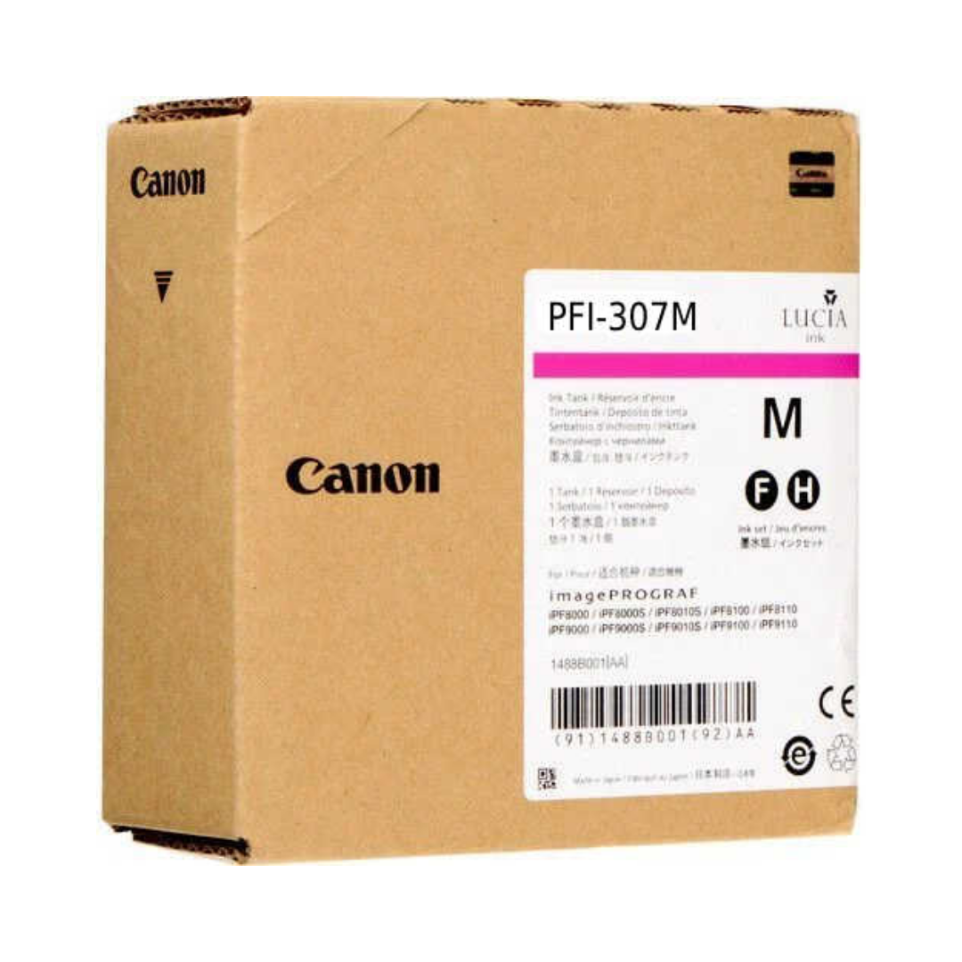 Canon PFI-307M Kırmızı Orjinal Kartuş