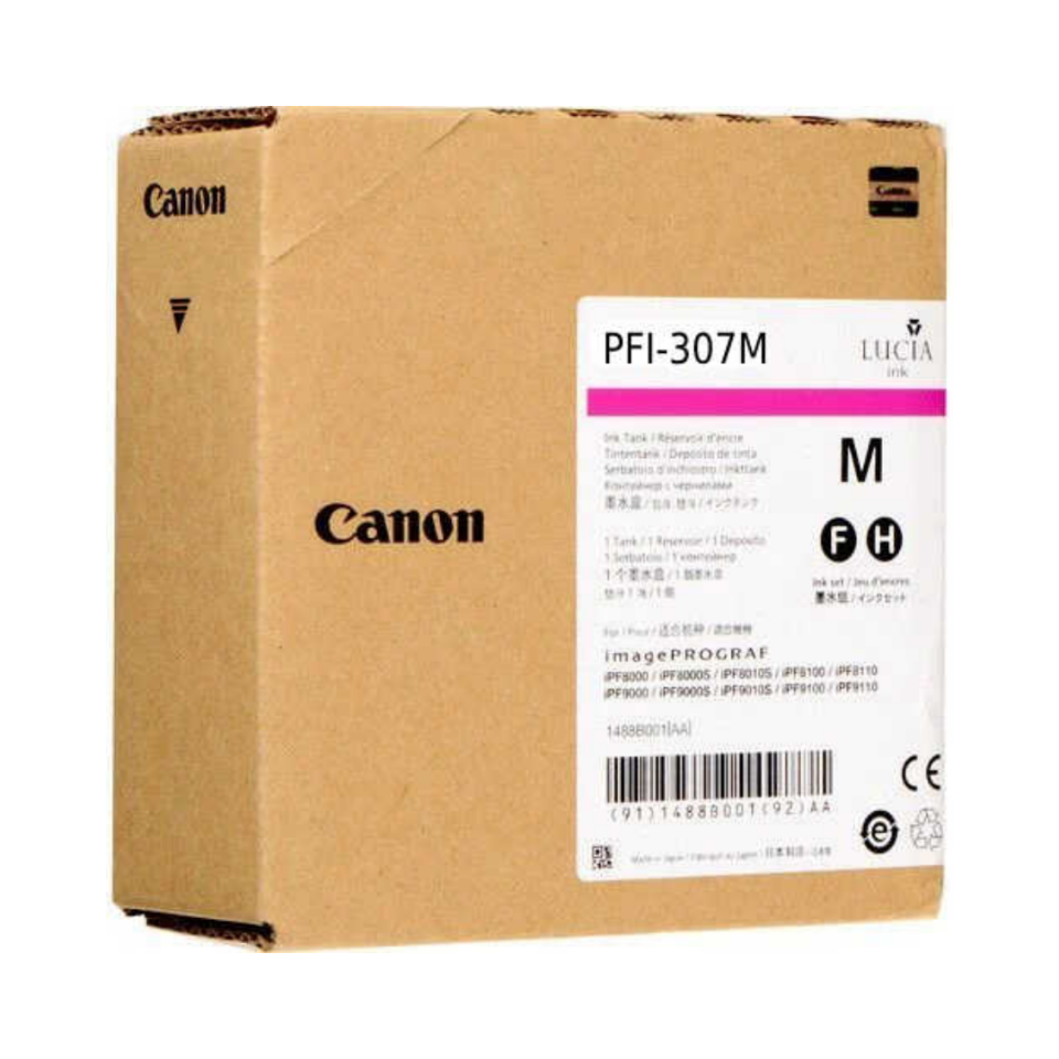 Canon PFI-307M Kırmızı Orjinal Kartuş