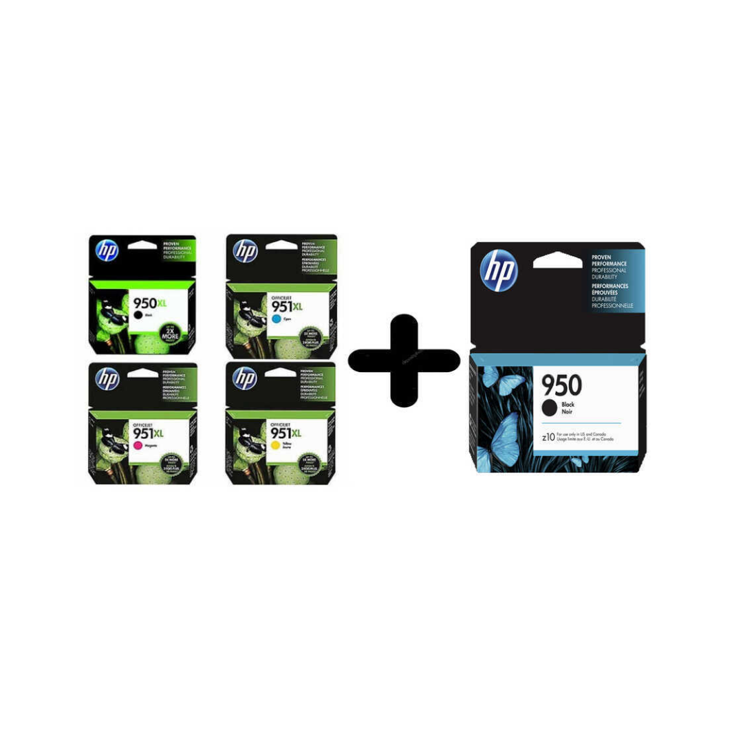 Hp 950XL/951XL + 950 Orjinal Kartuş Paketi