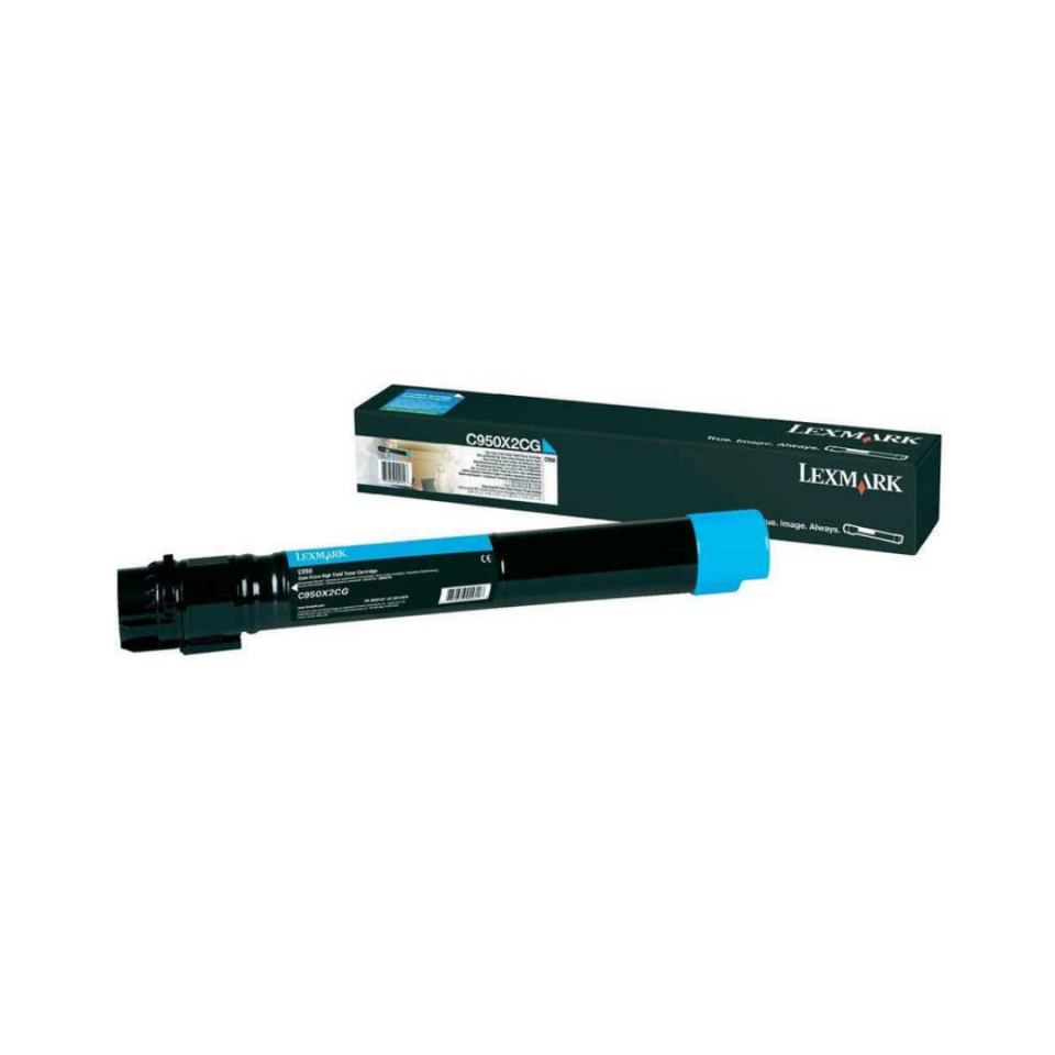 Lexmark C950-C950X2CG Mavi Orjinal Toner