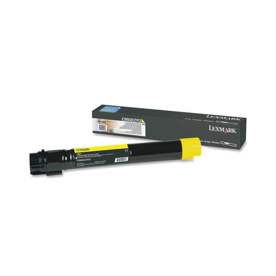 Lexmark C950-C950X2YG Sarı Orjinal Toner