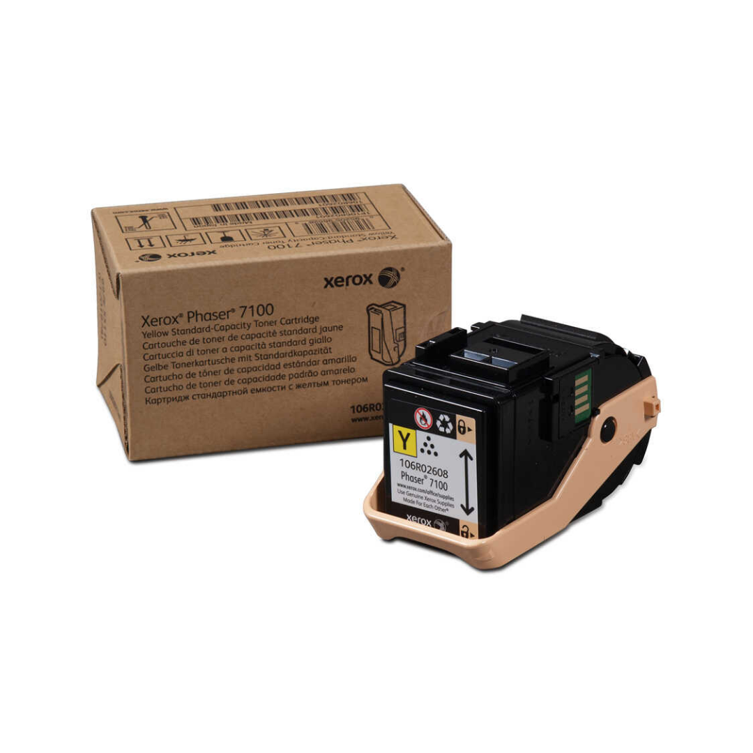 Xerox Phaser 7100-106R02608 Sarı Orjinal Toner