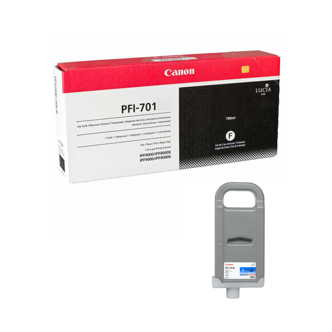 Canon PFI-701B Blue Orjinal Kartuş